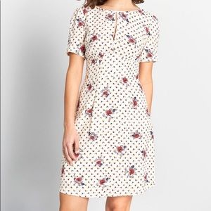 ModCloth NWT The Keyhole Story A-Line Dress